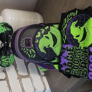 Loungefly Oogie Boogie Green Purple Black Mini Backpack